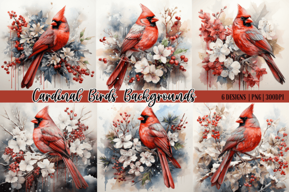 Cardinal Bird Backgrounds: A Designer's Guide to Vibrant Versatility