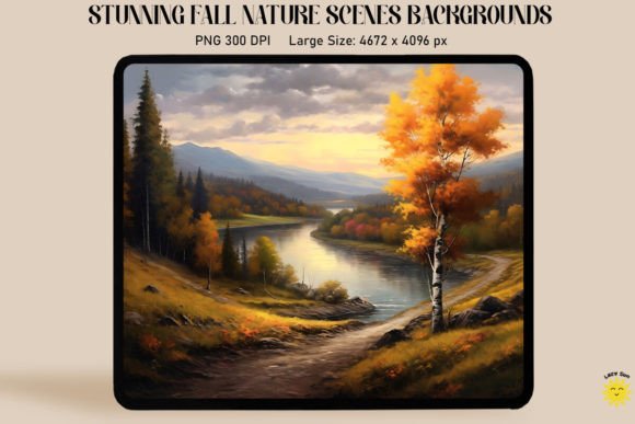 Rustic Fall Landscape Backgrounds: Timeless Autumn Aesthetics