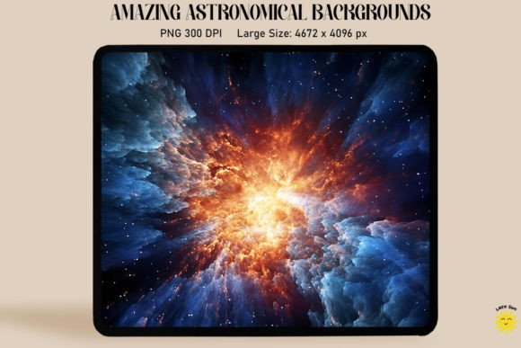 Stunning Big Bang Universe Backgrounds for Creatives