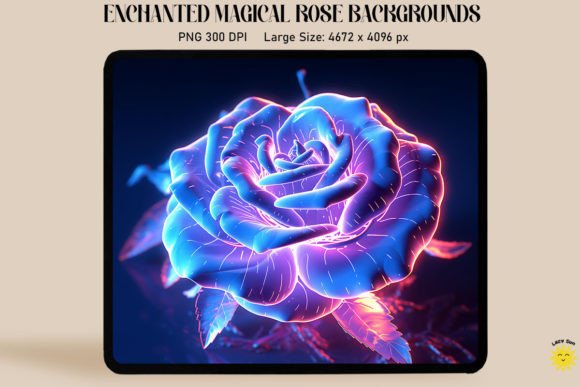 Stunning Magical Rose Backgrounds for Enchanted Designs