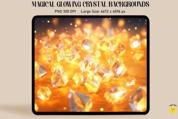 Unlocking the Magic: The Allure of Gold Crystal Backgrounds