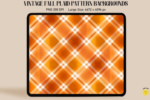 Warm Up Your Projects with Fall Color Plaid Pattern Backgrounds